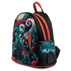 (ONLINE) DRAGON IMPORTS & COLLECTIBLES LLC The Nightmare Before Christmas Simply Meant To Be Mini Backpack X LOUNGEFLY Accessories