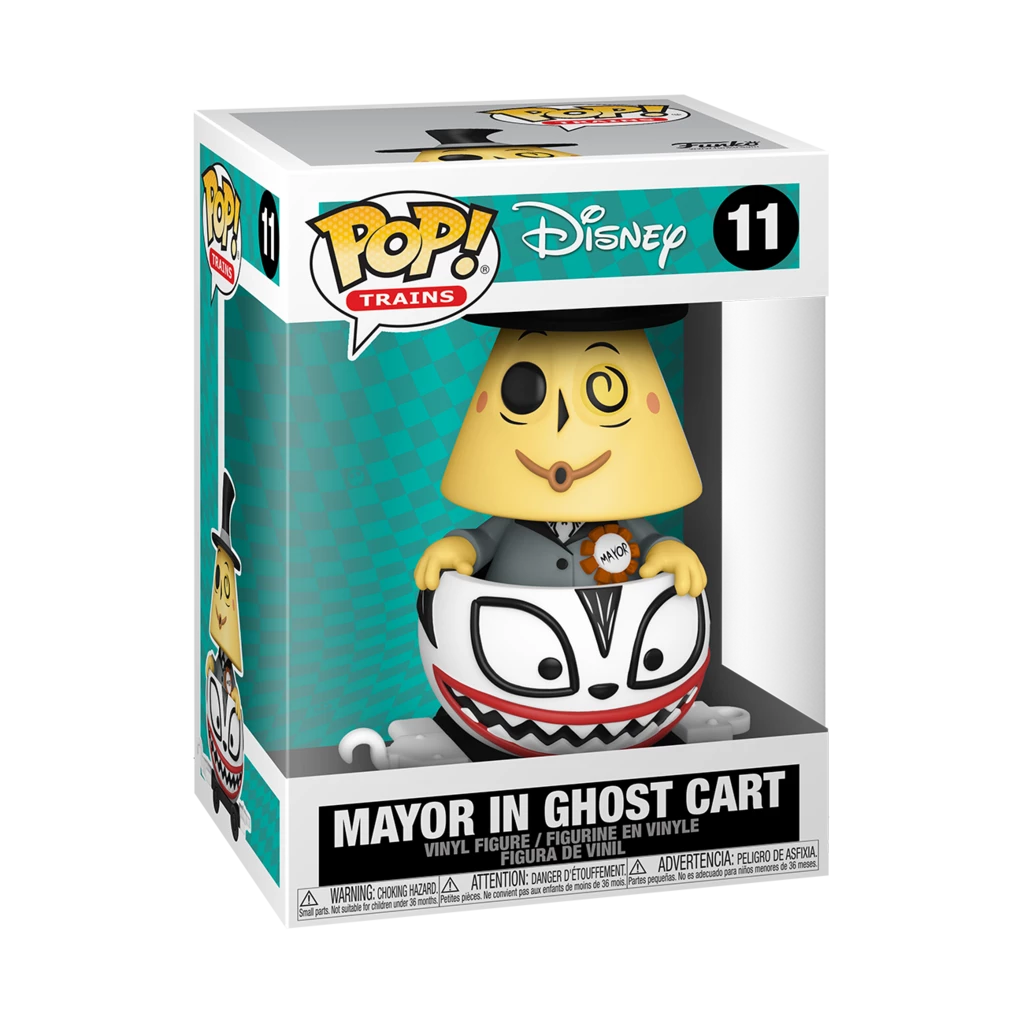 (ONLINE) DRAGON IMPORTS & COLLECTIBLES LLC Funko Pops! Mayor In Ghost Cart - POP Train: NBC 3 (ONLINE) DRAGON IMPORTS & COLLECTIBLES LLC Funko Pops! Mayor In Ghost Cart - POP Train: NBC