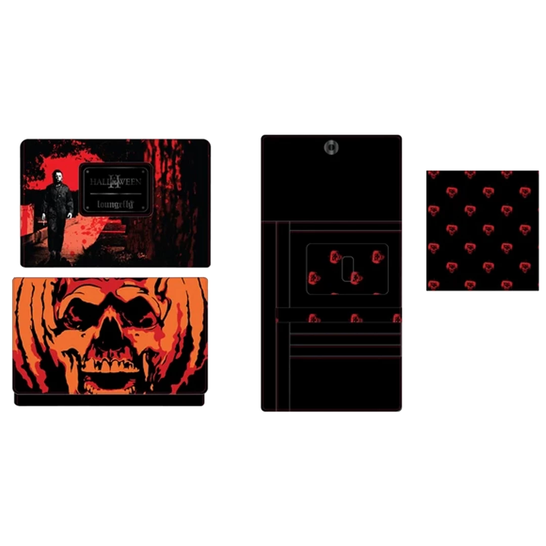 (ONLINE) DRAGON IMPORTS & COLLECTIBLES LLC Halloween II Michael Myers Pumpkin Tri-Fold Wallet- X LOUNGEFLY Accessories 3 (ONLINE) DRAGON IMPORTS & COLLECTIBLES LLC Halloween II Michael Myers Pumpkin Tri-Fold Wallet- X LOUNGEFLY Accessories