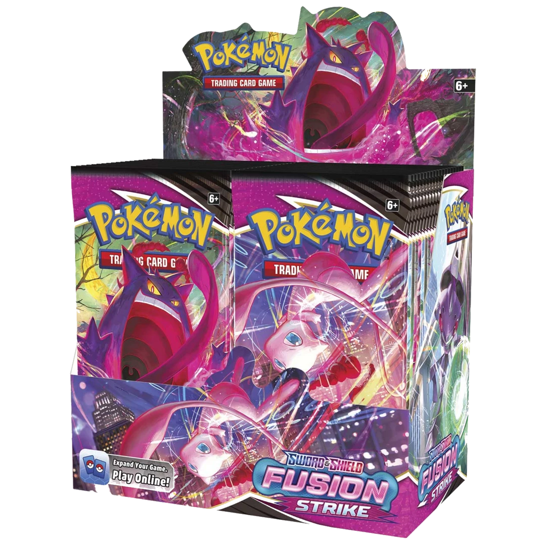 (ONLINE) DRAGON IMPORTS & COLLECTIBLES LLC Games/TCG Fusion Strike - Pokemon TCG (Sword And Shield) 36 Pack Booster Box 3 (ONLINE) DRAGON IMPORTS & COLLECTIBLES LLC Games/TCG Fusion Strike - Pokemon TCG (Sword And Shield) 36 Pack Booster Box