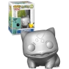 (ONLINE) DRAGON IMPORTS & COLLECTIBLES LLC Metallic Silver Bulbasaur - 25th Anniversary - Pokemon Funko Pop Funko Pops!